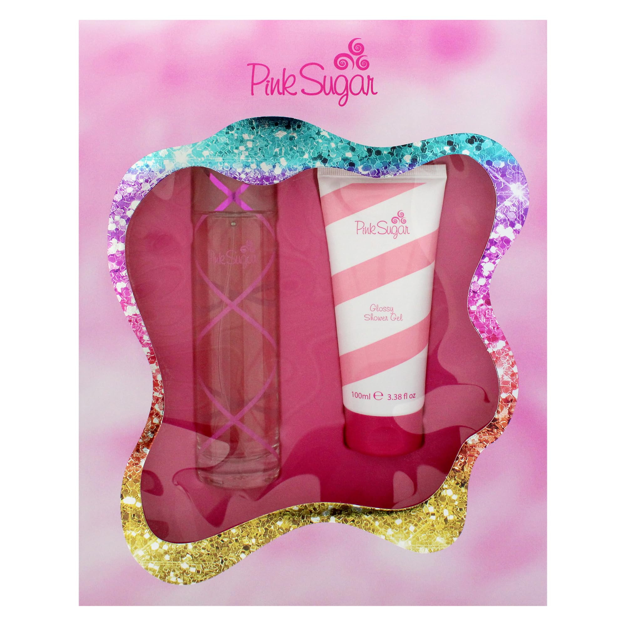 Pink Sugar 2 Pcs Set: 3.4 EDT + 3.4 Shower Gel